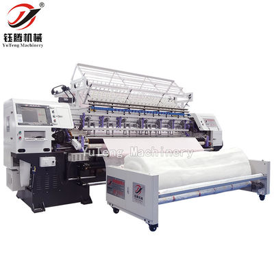 Завод использует компьютер Shuttle Lock Stitch Multi Needle Quilting Machine для изготовления одежды для постели