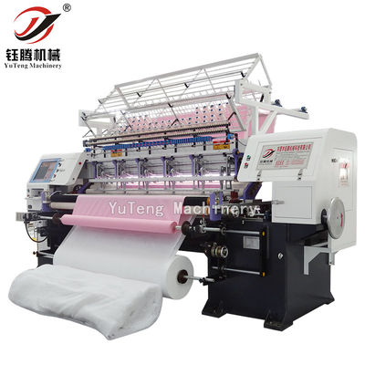 Прецизионный замок швы много иглы Quilting Machine для одежды постельное белье