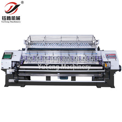 Компьютеризированный замок сшивать много иглы Quilting Machine сшивать длина 2-12 мм регулируемый