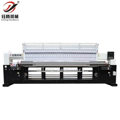 Высокоскоростная компьютеризированная ротационная крючок Quilting Machine Ширина 3300 мм