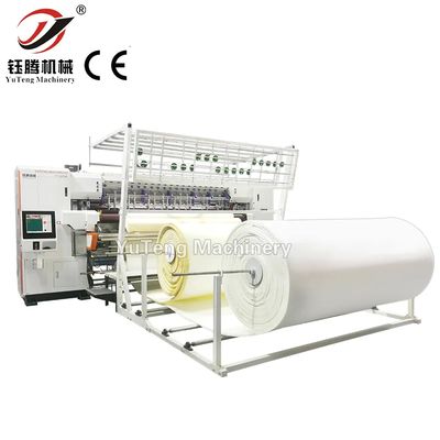 Промышленный матрас панель много иглы Quilt Quilting Machine низкий уровень шума