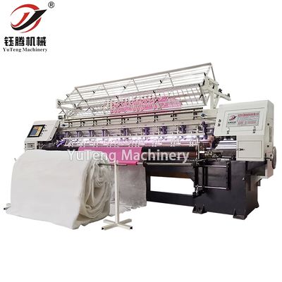 Компьютеризированный замок сшивать много иглы Quilting Machine сшивать длина 2-12 мм регулируемый