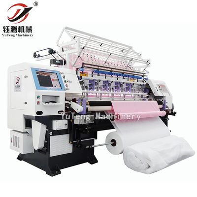 Компьютеризированная высокоскоростная много иголка Шаттл Quilting Machine для сиденья покрытие постельного белья