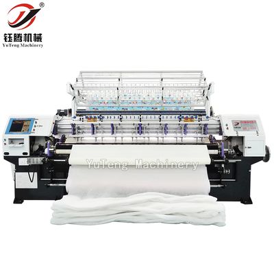 Завод использует компьютер Shuttle Lock Stitch Multi Needle Quilting Machine для изготовления одежды для постели